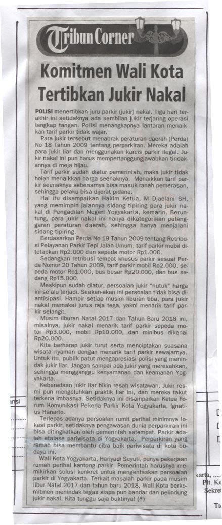 Kliping jogja terbaru