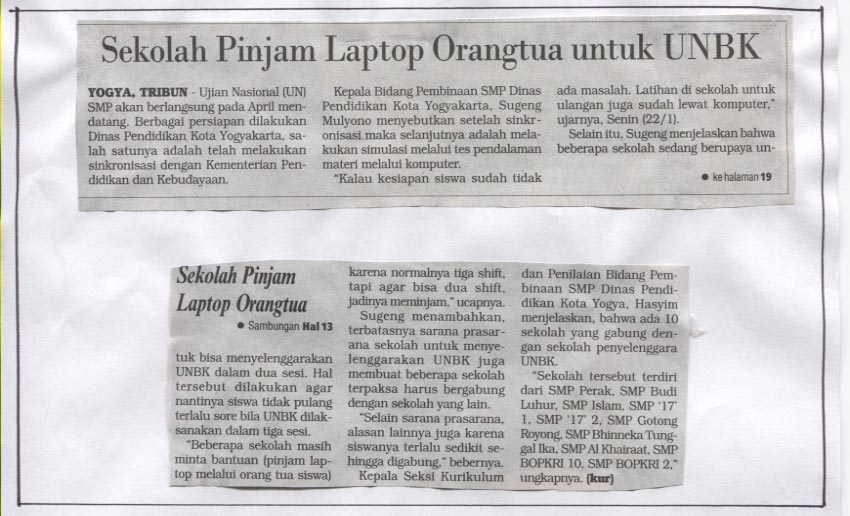 Kliping jogja terbaru