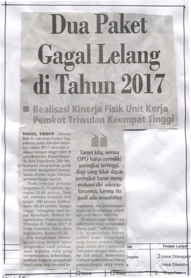 Kliping jogja terbaru