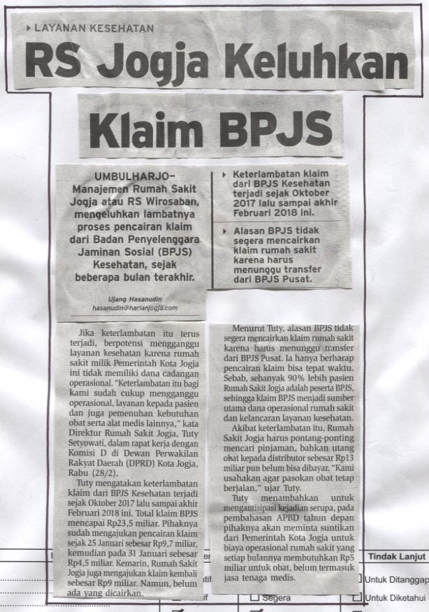 Kliping jogja terbaru