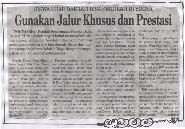 Kliping jogja terbaru