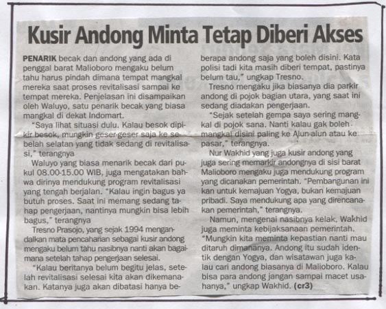 Kliping jogja terbaru