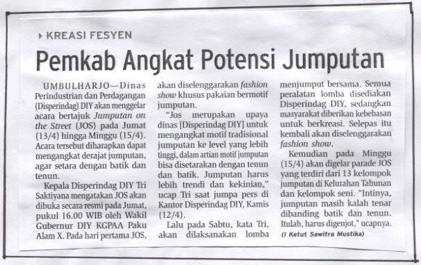 Kliping jogja terbaru