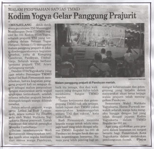 Kliping jogja terbaru