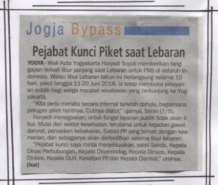 Kliping jogja terbaru