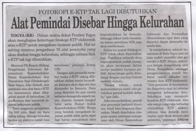 Kliping jogja terbaru