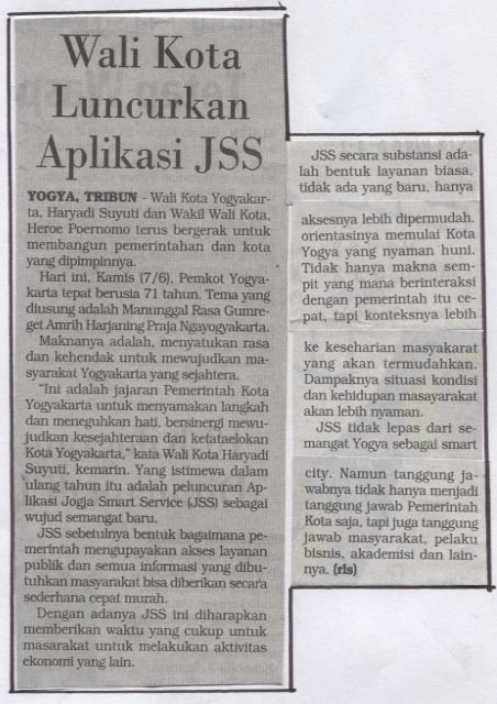 Kliping jogja terbaru