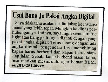 Kliping jogja terbaru