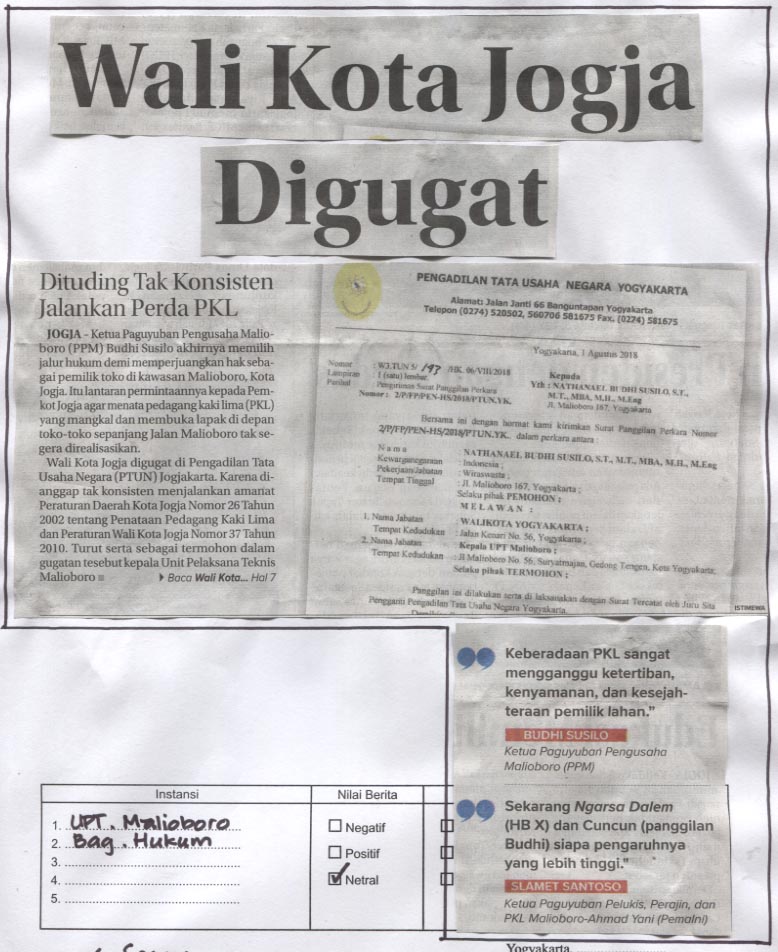 Kliping jogja terbaru