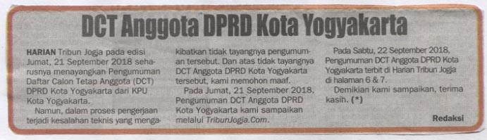 Kliping jogja terbaru