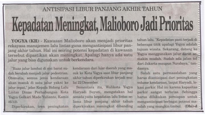 Kliping jogja terbaru