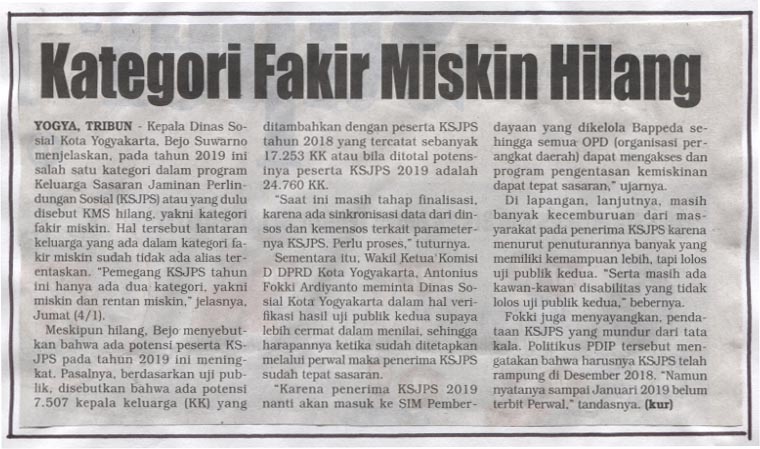 Kliping jogja terbaru