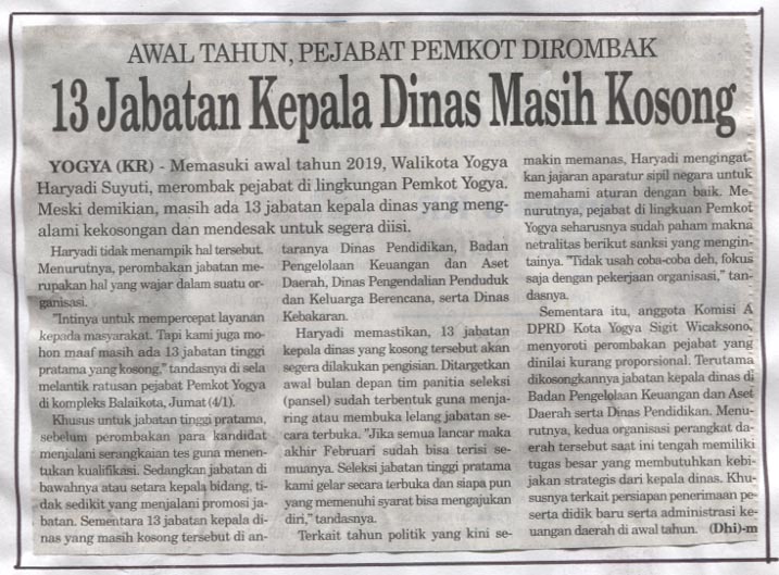 Kliping jogja terbaru