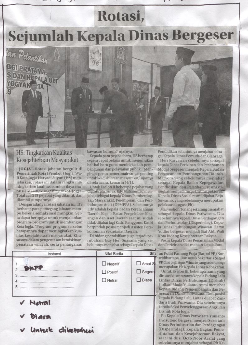 Kliping jogja terbaru