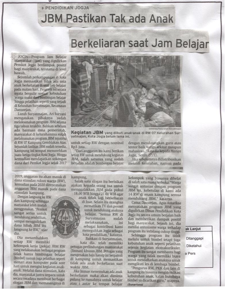 Kliping jogja terbaru