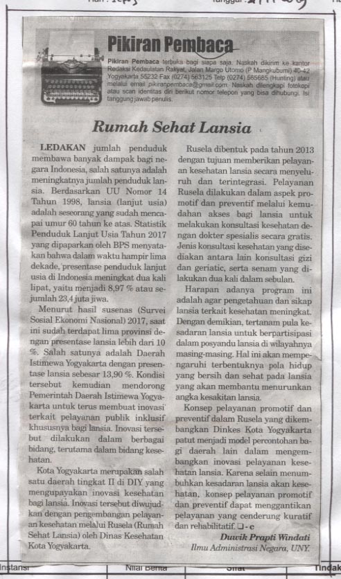 Kliping jogja terbaru