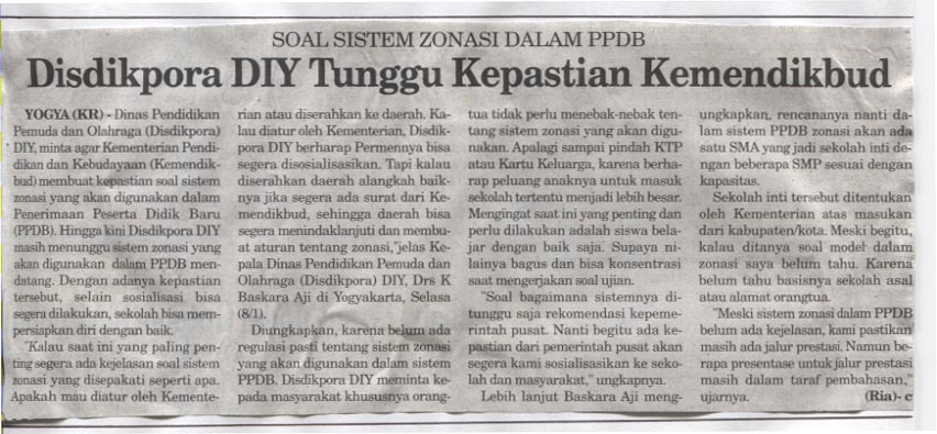 Kliping jogja terbaru
