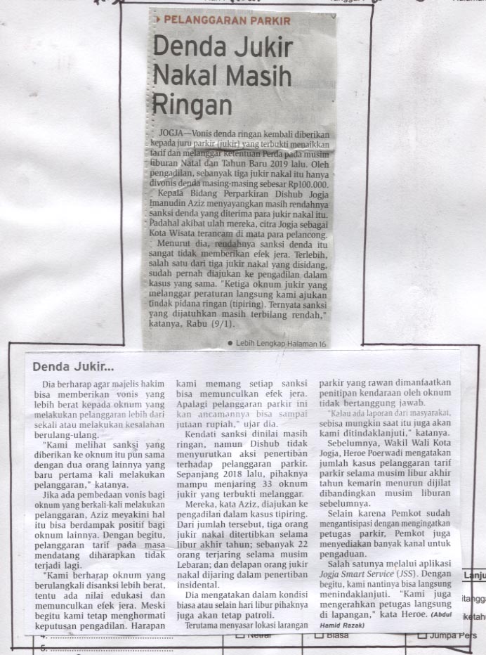 Kliping jogja terbaru
