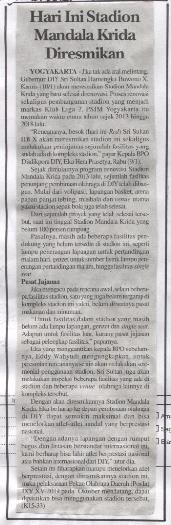 Kliping jogja terbaru