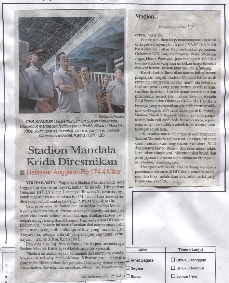 Kliping jogja terbaru