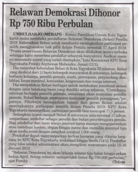Kliping jogja terbaru