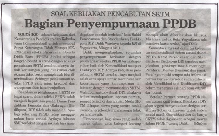 Kliping jogja terbaru