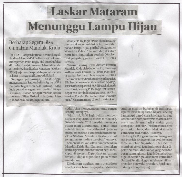 Kliping jogja terbaru