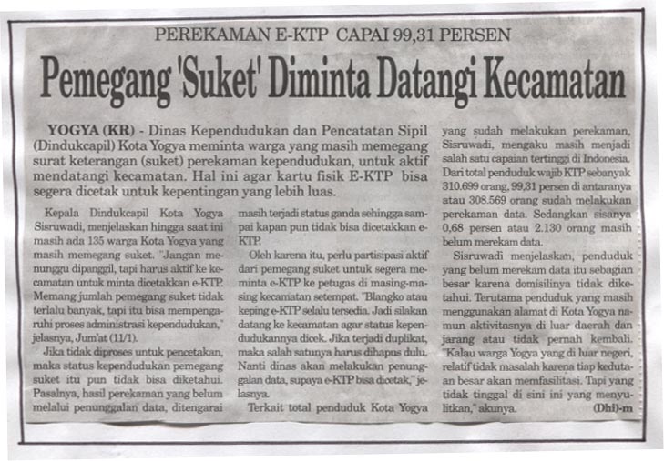 Kliping jogja terbaru