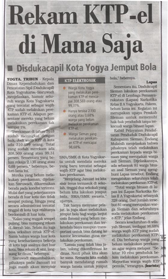 Kliping jogja terbaru