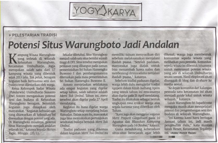 Kliping jogja terbaru