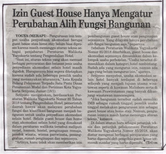 Kliping jogja terbaru
