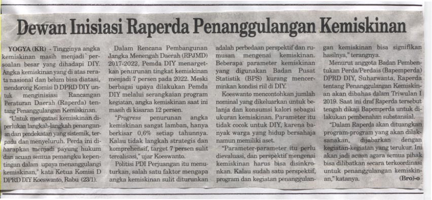 Kliping jogja terbaru