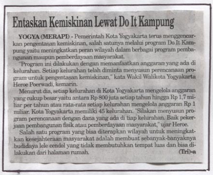 Kliping jogja terbaru