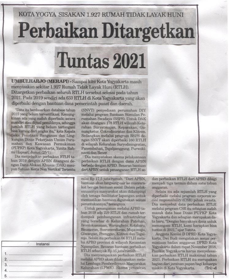 Kliping jogja terbaru