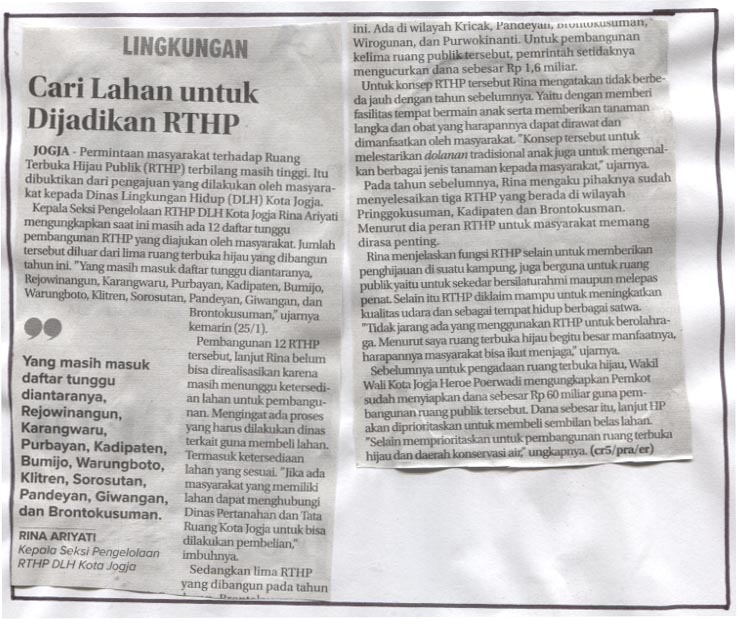Kliping jogja terbaru