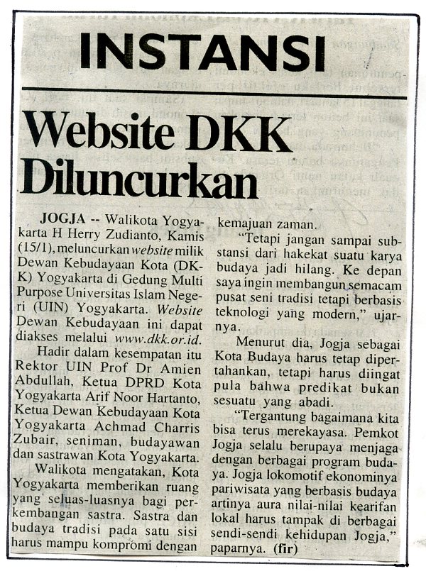 Kliping jogja terbaru