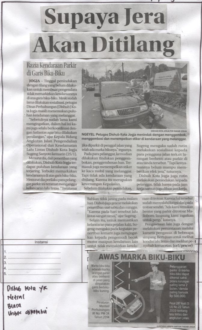 Kliping jogja terbaru