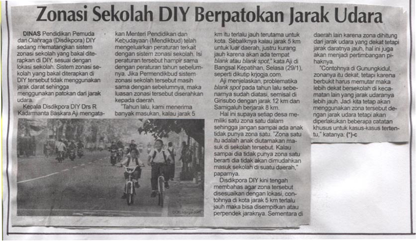 Kliping jogja terbaru
