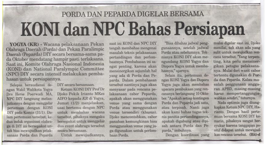 Kliping jogja terbaru