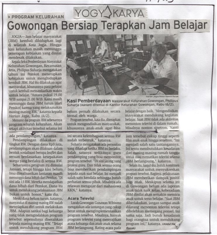 Kliping jogja terbaru