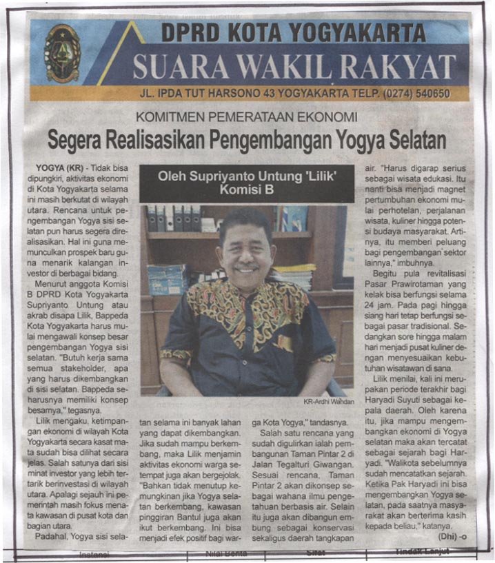 Kliping jogja terbaru
