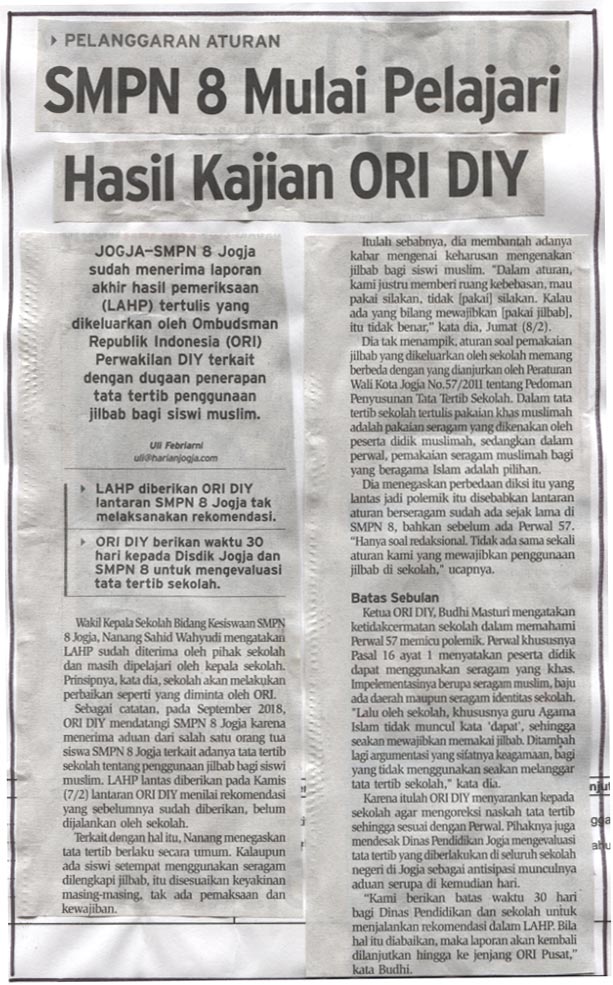 Kliping jogja terbaru