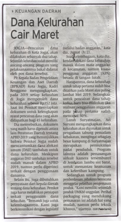 Kliping jogja terbaru