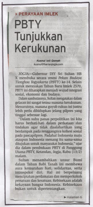Kliping jogja terbaru