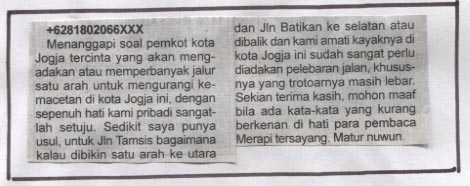 Kliping jogja terbaru