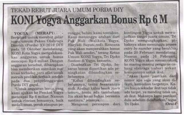 Kliping jogja terbaru
