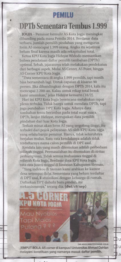 Kliping jogja terbaru