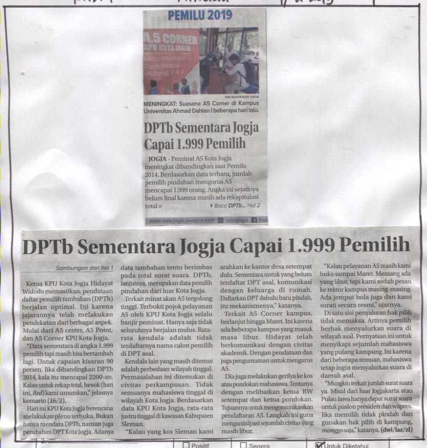 Kliping jogja terbaru