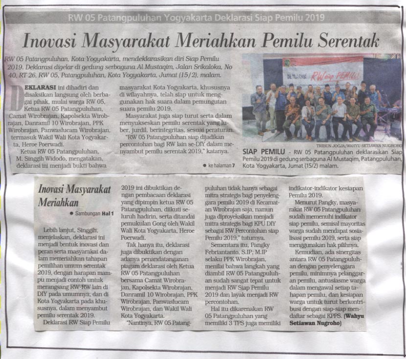 Kliping jogja terbaru
