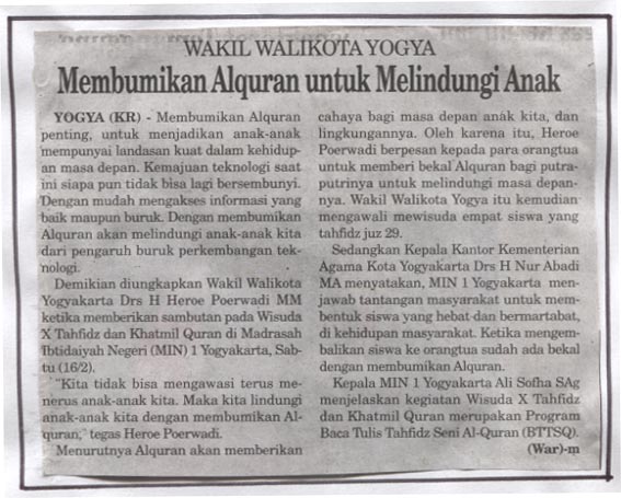 Kliping jogja terbaru